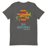 No Pardon for Racism_Do Better - Short-Sleeve Unisex T-Shirt